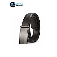 Thắt Lưng Nam Minh Tâm Da Cao Cấp May Viền , khóa kiểu tự động MT10614