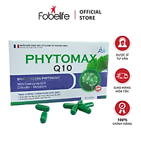 Viên uống giúp ngủ sâu giấc, tăng cường tuần hoàn máu não PHYTOMAX Q10- Hộp 30 viên.