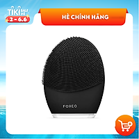 Máy rửa mặt Foreo LUNA 3 làm sạch bụi bẩn và cặn trang điểm chỉ trong 30s - Hàng Nhập Khẩu - Đen