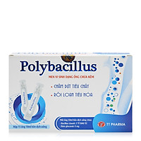 Men vi sinh chứa kẽm Polybacillus dành cho trẻ rối loạn tiêu hóa (Tặng kèm bọt biển rửa mặt cao cấp)