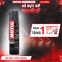 Xịt sên / xích MOTUL C4 CHAIN LUBE Factory Line 0.4L