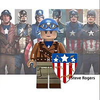 MÔ HÌNH STEVE ROGERS ( CAPTAIN AMERICAN )