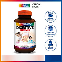 Viên Uống Bổ Sung Enzymes Giúp Giảm Đầy Hơi, Tăng Khả Năng Tiêu Hóa, Hấp Thụ Thức Ăn Tốt Hơn Holistic Way Digestive Enzymes (90 Viên)
