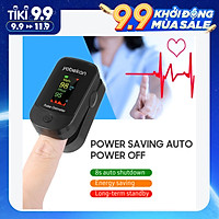 Máy đo huyết áp dạng kẹp ngón tay Pulse Oximeter Finger Pulse Blood Oxygen SpO2 Monitor LCD Oximeter SpO2 PR PI Monitor Mini