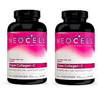 Neocell Super Collagen+C Type 1 and 3, 6000mg plus Vitamin C, 250 Count (.250 Pack of 2)