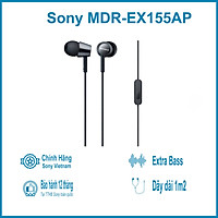 Tai Nghe Nhét Tai Sony MDR-EX155AP - Hàng Chính Hãng