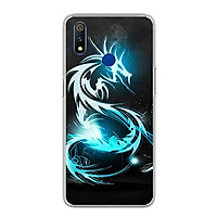 Ốp lưng cho Realme 3 Pro - 0245 DRAGON01 - Silicone dẻo - Hàng Chính Hãng