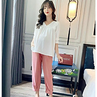Bộ đồ bầu thời trang CHẤT ĐŨI mềm mát mặc nhà và sau sinh