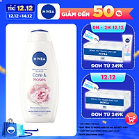 Sữa Tắm Dưỡng Thể Hương Hoa Thư Giãn Nivea Care 750ml Giúp Làm Sạch Sâu, Dưỡng Ẩm Và Sáng Da