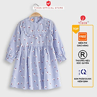 Váy Bé Gái TIHON Chất Liệu Mềm Mát Cho Mùa Thu VT0410194