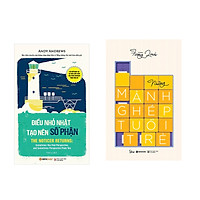 Combo Sách Kĩ Năng Sống:  Điều Nhỏ Nhặt Tạo Nên Số Phận (Tái Bản 2018) + Những Mảnh Ghép