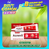Kem giảm mụn đầu đen, đầu trắng, mụn cám Acnevir 3 In One- Tuýp 15gr