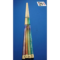 Cơ Bida 3C, 3 Băng Hoa Văn - Combo Đầy Đủ Phụ Kiện Có Ốc Tăng Chỉnh Trọng Lượng