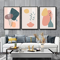 Tranh Laminate Tráng Gương - Tranh Treo Tường Phòng Khách, Phòng Ngủ Nghệ Thuật Tối Giản, Trừu Tượng 02