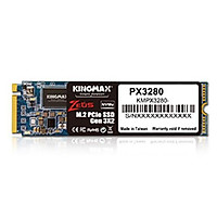 Ổ cứng SSD KINGMAX Zeus 256GB PX3280 NVMe M.2 2280 PCIe Gen 3.0 x2 - Hàng chính hãng
