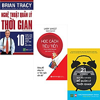 Combo 3 Cuốn Sách:  Học Cách Tiêu Tiền + Nghệ Thuật Quản Lý Thời Gian + 21 Quy Tắc Cơ Bản