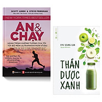 Combo Những Bí Kíp Sống Khỏe Cho Mọi Người: Ăn Và Chạy - Hành Trình Không Tưởng Của Tôi Tới Bộ Môn Ultramarathon Vĩ Đại + Thần Dược Xanh ( Sách Chăm Sóc Sức Khỏe Không Thể Bỏ Qua)