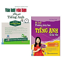 Combo Vừa Lười Vừa Bận Vẫn Giỏi Tiếng Anh Và Bí Mật Phương Pháp Học Tiếng Anh Siêu Tốc Tặng Kèm Bookmath NP03