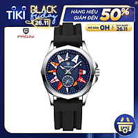Đồng hồ nam PAGINI cao cấp phong cách thể thao – Dây đeo mềm mại, thoải mái - PA001797