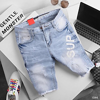 QUẦN SHORT JEAN NAM CHẤT BÒ MẪU MỚI SIÊU HOT THỜI TRANG CAO CẤP FA005