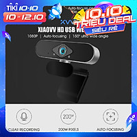 Xiaomi Youpin Xiaovv HD USB Webcam tích hợp micrô Máy ảnh tự động lấy nét không cần ổ đĩa Quà tặng cho ghi âm cuộc gọi video