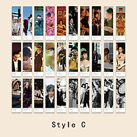Set 30 bookmark thẻ đánh dấu sách sáng tạo ST62
