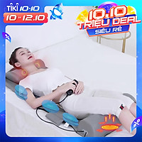 Đệm Massage Toàn Thân - Máy Massage Kết Hợp Túi Khí Và Bi Massage Nhiệt Hồng Ngoại Giúp Thư Giãn, Giảm Đau Cơ Thể - Nệm Mát Xa Đa Năng Cao Cấp