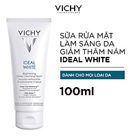Sữa Rửa Mặt Tạo Bọt Dưỡng Trắng Da Vichy Ideal White Brightening Deep Cleansing Foam 100854586 (100ml)