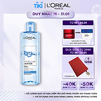 Nước tẩy trang Loreal Micellar Water 3-in-1 Refreshing Even For Sensitive Skin