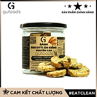 Bánh Biscotti ăn kiêng nguyên cám GUfoods - Lành mạnh, bổ dưỡng, phù hợp eat clean