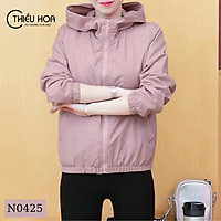 Áo khác trẻ trung năng động chất liệu kaki dù cao cấp mềm mịn thoáng mát THIỀU HOA N0425
