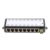 8 Cổng PoE PoE Injector Chuyển Đổi Thụ Động Mô Đun Cung Cấp Năng Lượng Cho Ethernet
