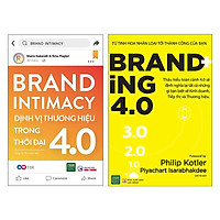 Combo Branding 4.0 + Định Vị Thương Hiệu Trong Thời Đại 4.0 / 2 Cuốn Sách Vàng Cho Nhà K