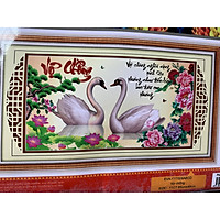 TRANH THÊU VỢ CHỒNG EVA (N)