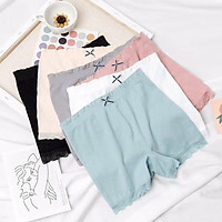 Combo 3 Chiếc Quần Mặc Trong Váy ATUNER QL009, Cao Cấp, Họa Tiết Gân Ren Viền Mềm Mại, Thoáng Mát (Giao Màu Ngẫu Nhiên) - Hàng Chính Hãng