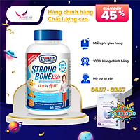 Viên Nhai Bổ Sung Calcium Carbonate, Vitamin D3 Cho Trẻ Em Giúp Cấu Trúc Xương, Khớp, Răng Chắc Khỏe - 90 Viên