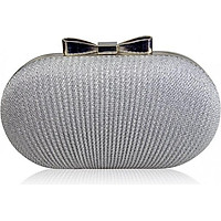 Ví Clutch Dự Tiệc Đính Nơ Phong Cách Sang Trọng