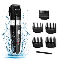 Tông đơ cắt tóc chuyên nghiệp không dây có thể sạc lại Surker 2019 New Arrival Electric Hair Clipper Rechargeable Professional