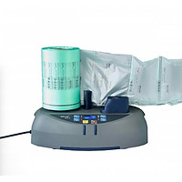 Túi bóng khí chèn hàng thùng carton size 20x10cm dùng máy thổi hơi an toàn cho gốm sứ xuất khẩu và giầy dép túi xách