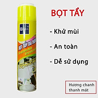 Chai Xịt Bọt Đa Năng Camel Vệ Sinh Ghế Da Nội Thất Ô Tô Foam Cleaner Màu Vàng