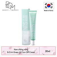Kem Chống Nắng B.O.M Green Uv Sun Off (Spf50+, Pa++++) 50ml