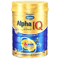 Sữa Bột Vinamilk Dielac Alpha Gold IQ Step 3 - Hộp Thiếc 900g