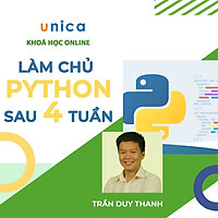 Khóa Học Làm Chủ Python Trong 4 Tuần