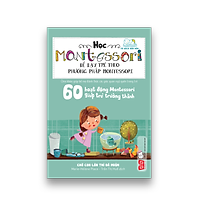 Sách Học Montessori để dạy trẻ theo phương pháp Montessori