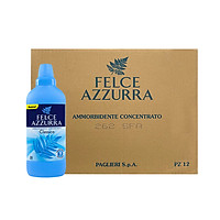 Thùng nước xả vải đậm đặc hương nước hoa cổ điển Ý Felce Azzurra 1.025L x 12 chai