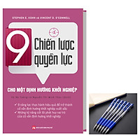 9 Chiến Lược Quyền Lực Cho Một Định Hướng Khởi Nghiệp tặng bút bi