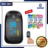 Máy đo nồng độ Oxy máu, nhịp tim SPO2 Chido - Công Nghệ Nhật Bản
