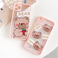 Ốp Lưng iPhone Viền Chống Va Đập Shy Bear Dành Cho iPhone 6 / 6 Plus / 7 / 7 Plus / 8 / 8 Plus / X / Xs / Xs Max / 11 / 11 Pro / 11 Pro Max / 12 / 12 Pro / 12 Pro Max