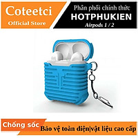 Bao case silicon màu cho tai nghe Apple Airpods 1 / 2 hiệu Coteetci (siêu chống sốc và chống va đập) - Hàng chính hãng