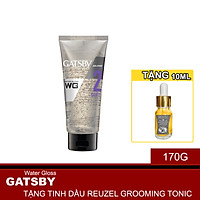 Gel Dưỡng Và Tạo Kiểu Soft Water Gloss Cấp Độ 2 + Tặng Reuzel Grooming Tonic - Chính hãng - WATER GLOSS 170G